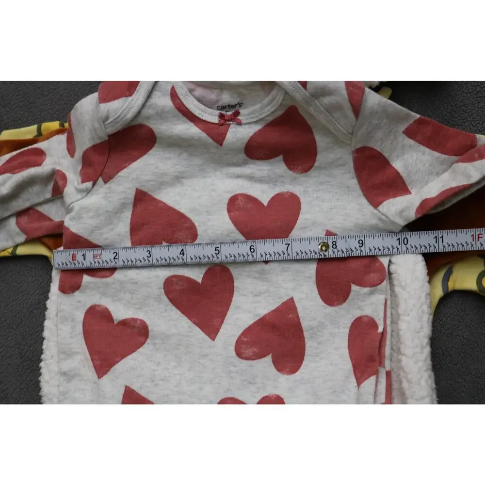 GIRLS 12 MONTHS CLOTHING LOT 17PC Bodysuit Pajama Sweater Disney Winnie the Pooh